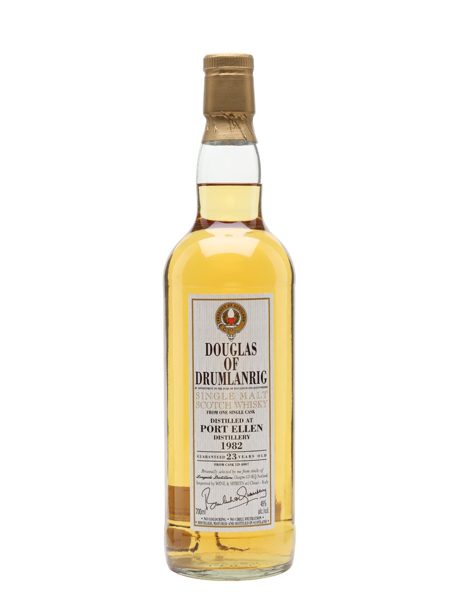 Port Ellen 1982 23 Year Old Douglas Of Drumlanrig Islay Single Malt Scotch Whisky | 700ML at CaskCartel.com