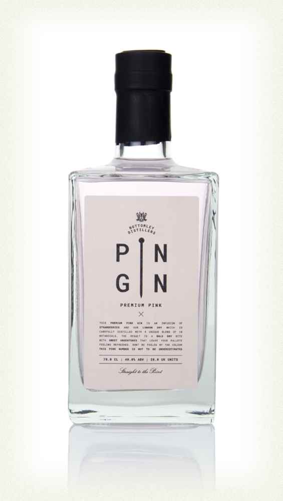 Pin Gin Premium Pink Gin | 700ML at CaskCartel.com