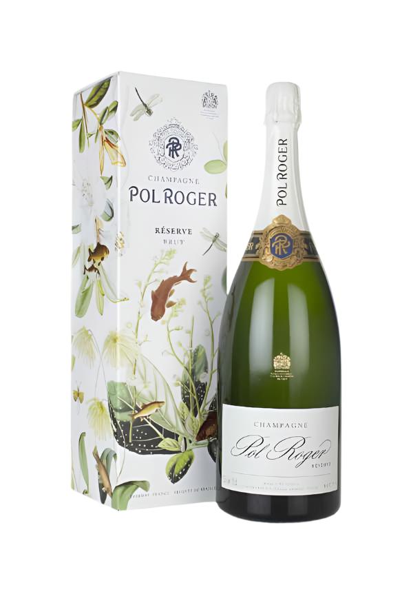 Pol Roger Brut Réserve Goldfish Edition Champagne | 1.5L at CaskCartel.com