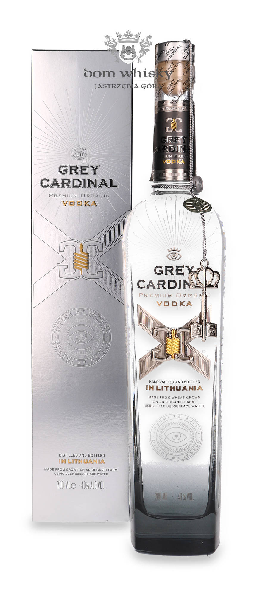 BUY] Grey Cardinal Premium Organic Vodka | 700ML at CaskCartel.com