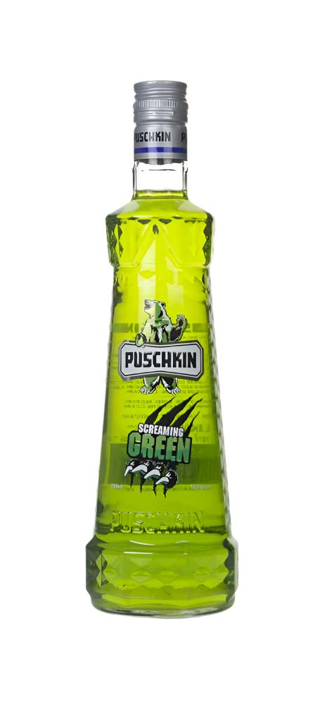 Puschkin Screaming Green Liqueur | 700ML at CaskCartel.com