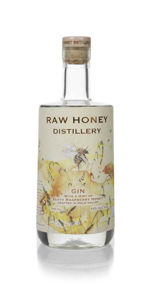 Raw Honey Distillery Zesty Raspberry Honey Gin | 700ML at CaskCartel.com