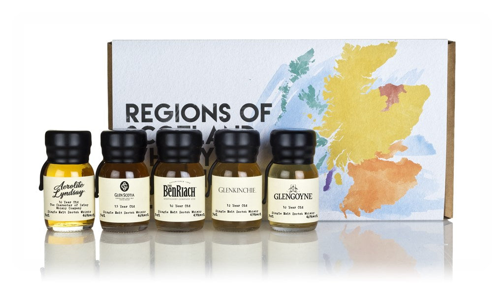Regions of Scotland Whisky Tasting Set | 5*30ML | By DRINKS BY THE DRAM at CaskCartel.com