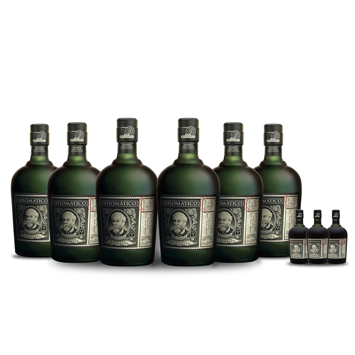 Ron Diplomático Reserva Exclusiva Rum (6) Bottle Bundle at CaskCartel.com