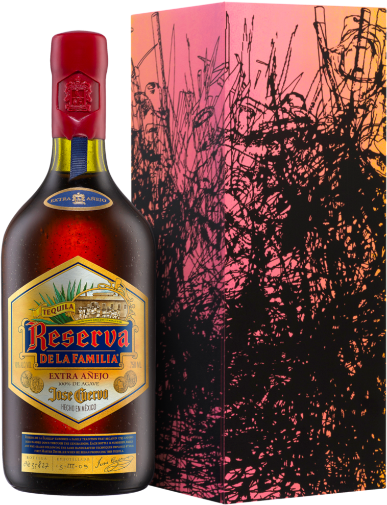 Jose Cuervo Reserva de la Familia 2019 Edition (pink) Extra Anejo Tequila at CaskCartel.com