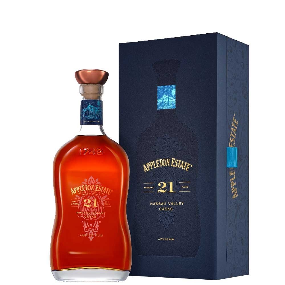 Appleton Estate 21 Year Old Nassau Valley Casks Jamaica Rum | 700ML at CaskCartel.com
