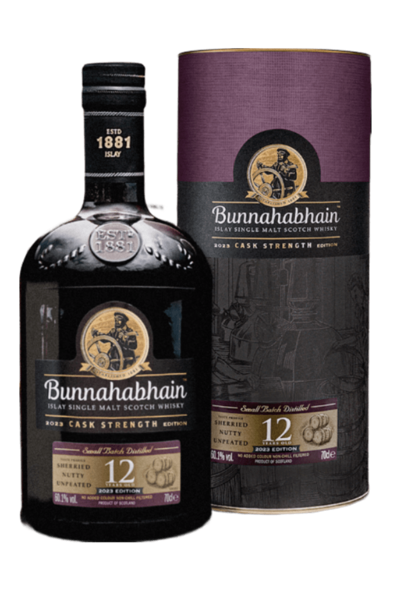 Bunnahabhain 12 Year Old Cask Strength 2023 Edition Scotch Whisky | 700ML at CaskCartel.com