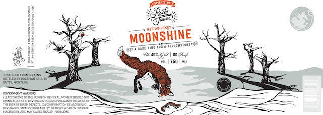 Headframe Spirits/Bozeman Spirits Roche Jaune Rye Whiskey Moonshine - CaskCartel.com
