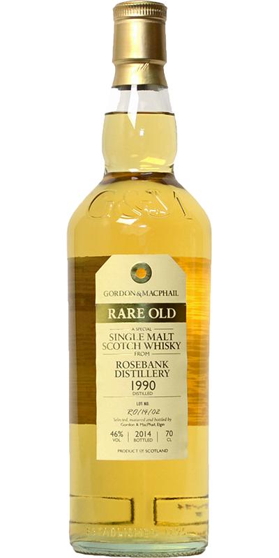 ウイスキー Gordon & MacPhail Rare Old Rosebank 1990 BUY] Rosebank 1990 GM Rare Old at CaskCartel.com