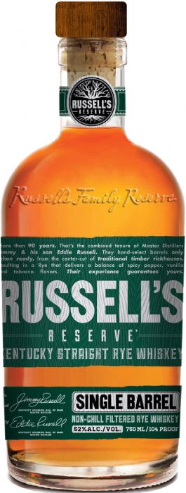 Russel's Reserve Single barrel Kentucky Straight Rye - CaskCartel.com