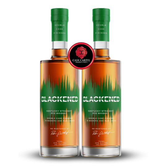 METALLICA | BLACKENED™ RYE THE LIGHTNING | KENTUCKY STRAIGHT RYE WHISKEY | DRINK ONE / COLLECT ONE - BUNDLE at CaskCartel.com