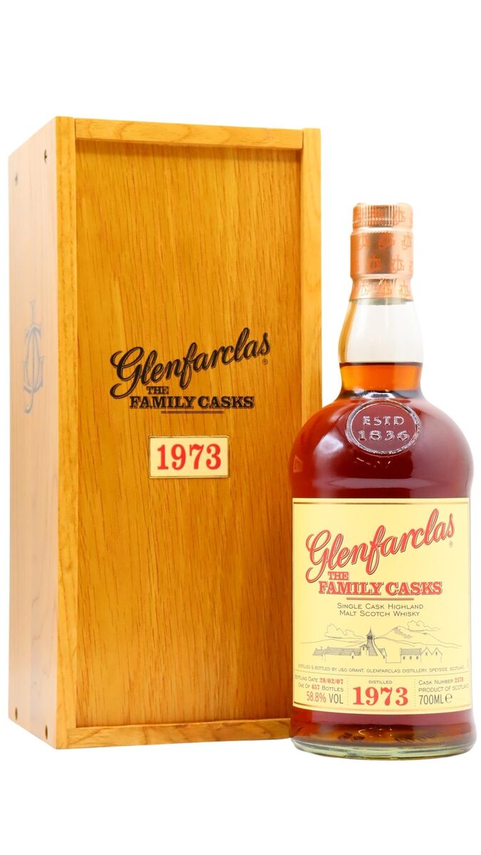 Glenfarclas The Family Casks #2578 1973 33 Year Old Whisky | 700ML at CaskCartel.com
