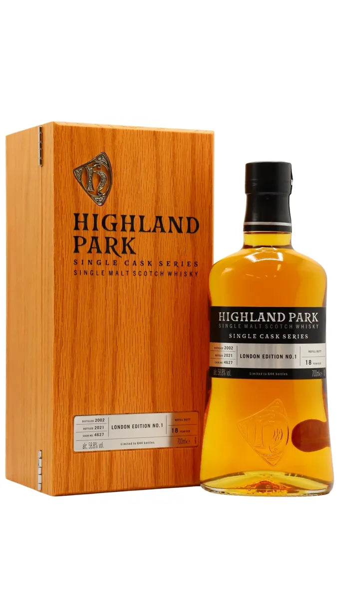 Highland Park London Edition Single Cask #4627 2002 18 Year Old Whisky | 700ML at CaskCartel.com