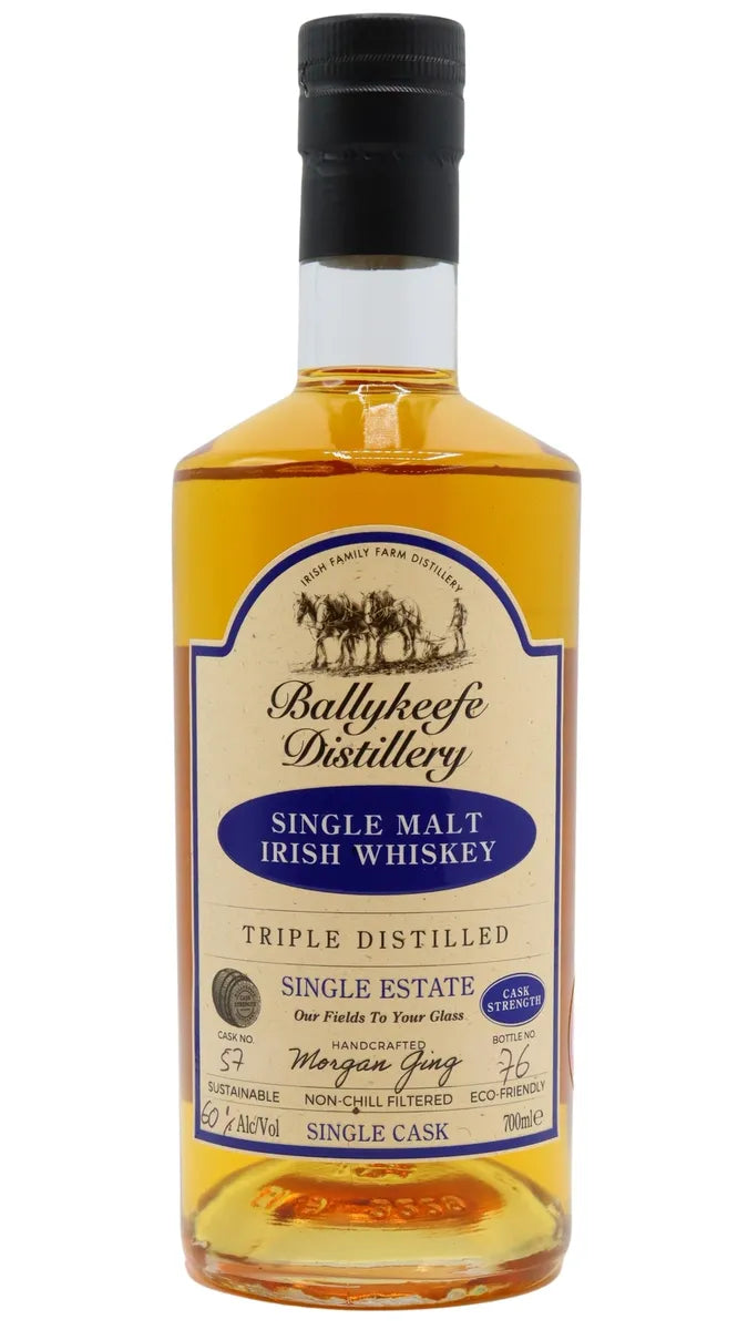 Ballykeefe Triple Distilled Cask Strength Irish Whisky | 700ML at CaskCartel.com