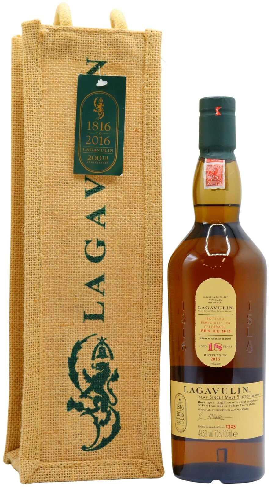 Lagavulin Feis Ile 2016 200th Anniversary 18 Year Old Whisky | 700ML at CaskCartel.com