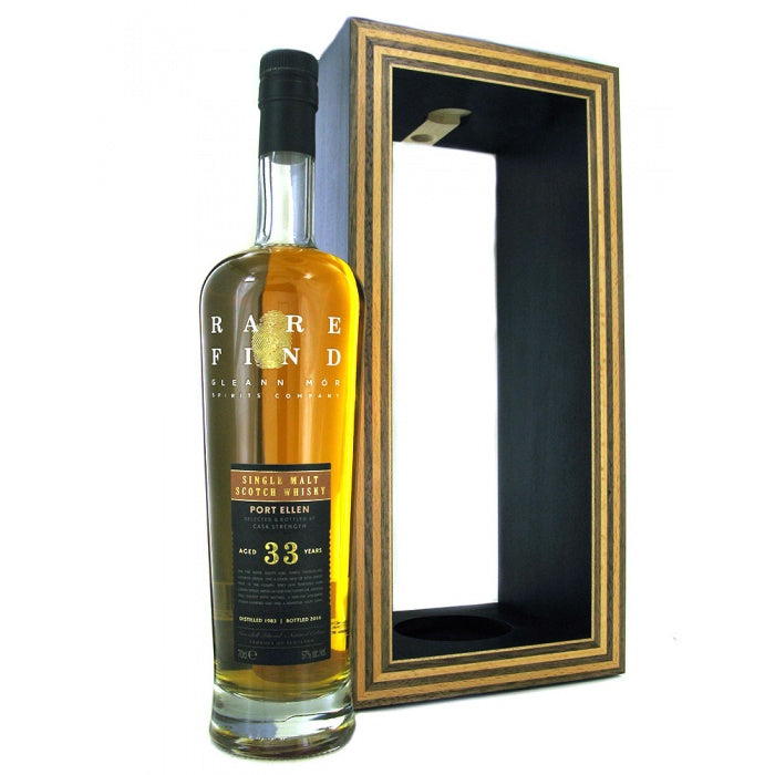 Port Ellen Gleann Mor Rare Find Single Cask 1983 33 Year Old Whisky | 700ML at CaskCartel.com