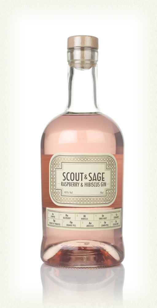 Scout & Sage Raspberry & Hibiscus Gin | 700ML at CaskCartel.com
