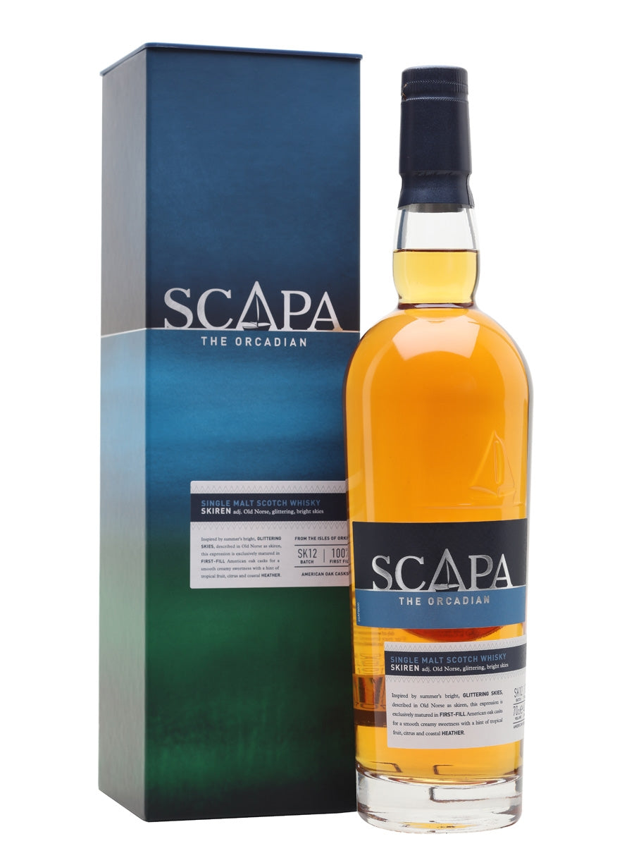 Scapa Skiren Island Single Malt Scotch Whisky | 700ML at CaskCartel.com