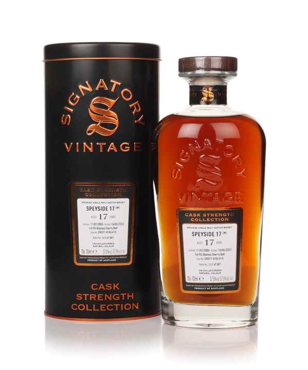 Secret Speyside 17 Year Old 2005 (cask DRU 17/A106 #18) - Cask Strength Collection (Signatory) Scotch Whisky | 700ML at CaskCartel.com