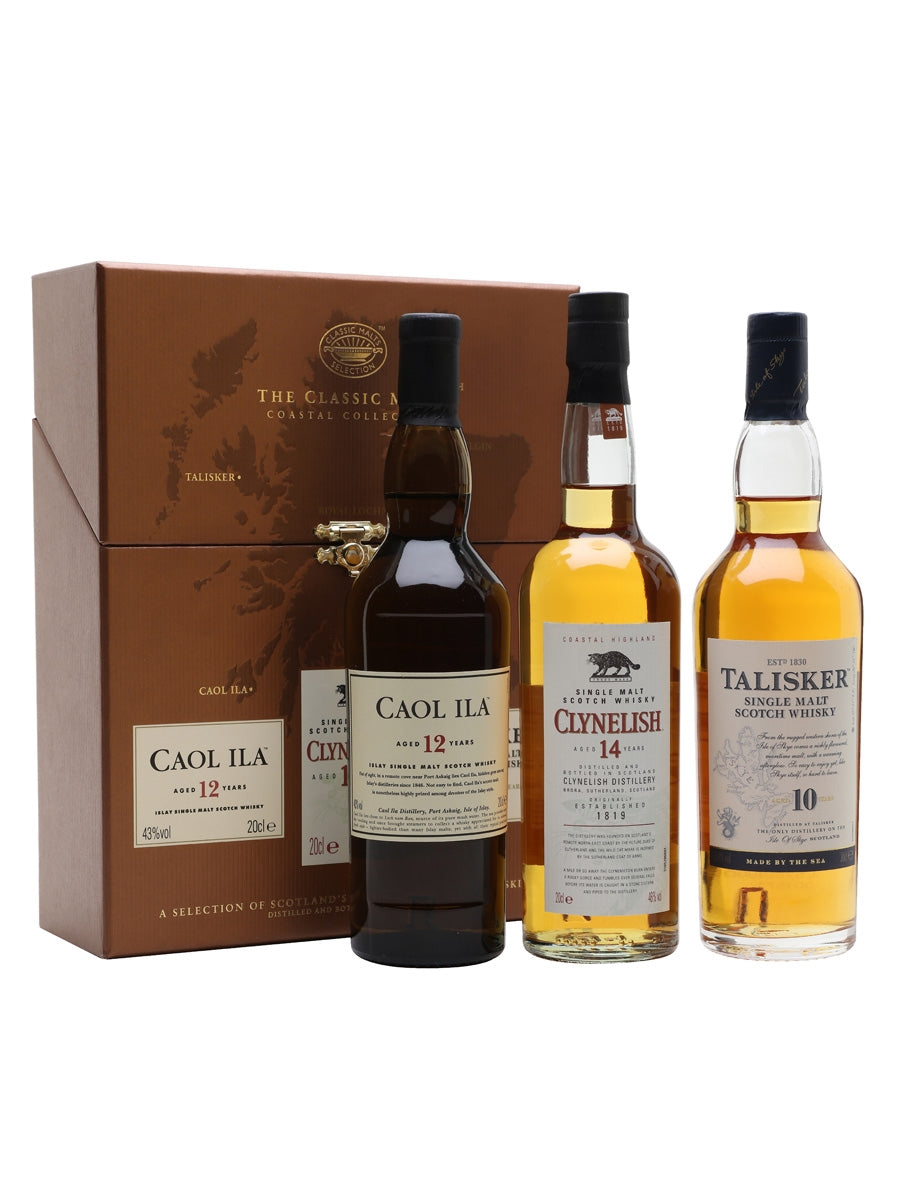 Classic Malts Coastal Collection 3x20cl | 600ML at CaskCartel.com
