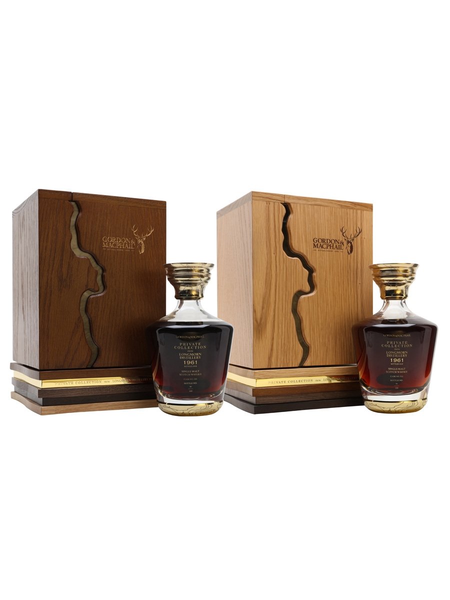 Longmorn 1961 57 Year Old Private Collection 2 Bottle Set Speyside Single Malt Scotch Whisky | 1.4L at CaskCartel.com
