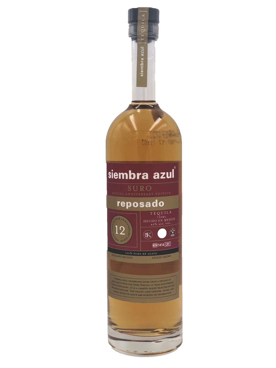 Siembra Azul 12th Anniversary Reposado Tequila - CaskCartel.com