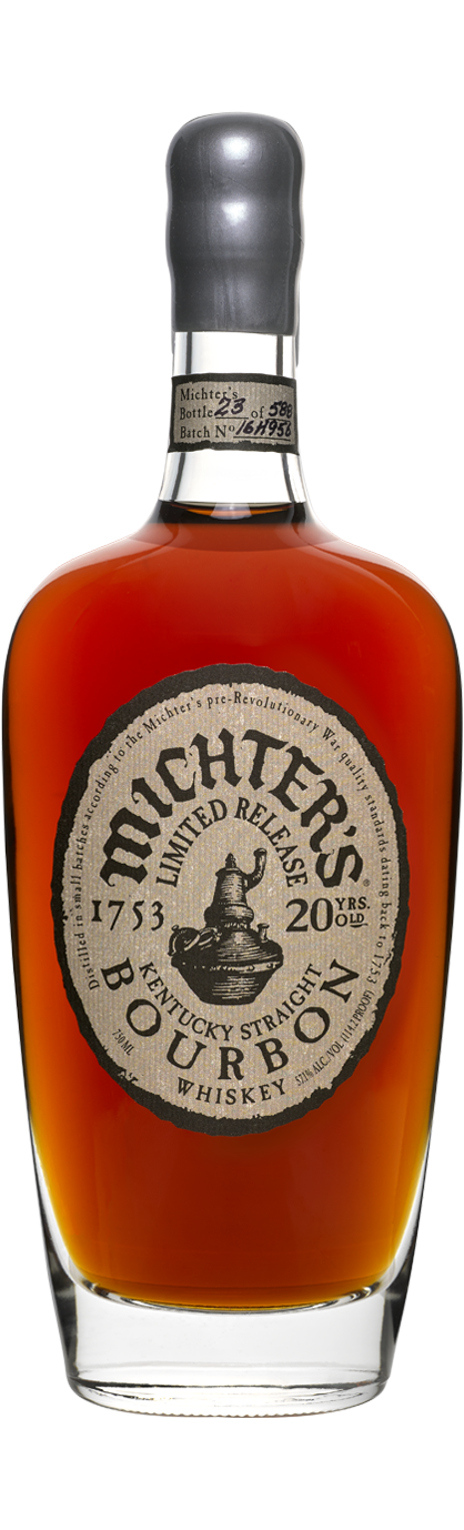 Whisky Bourbon puro de Kentucky de 20 años de Michter's