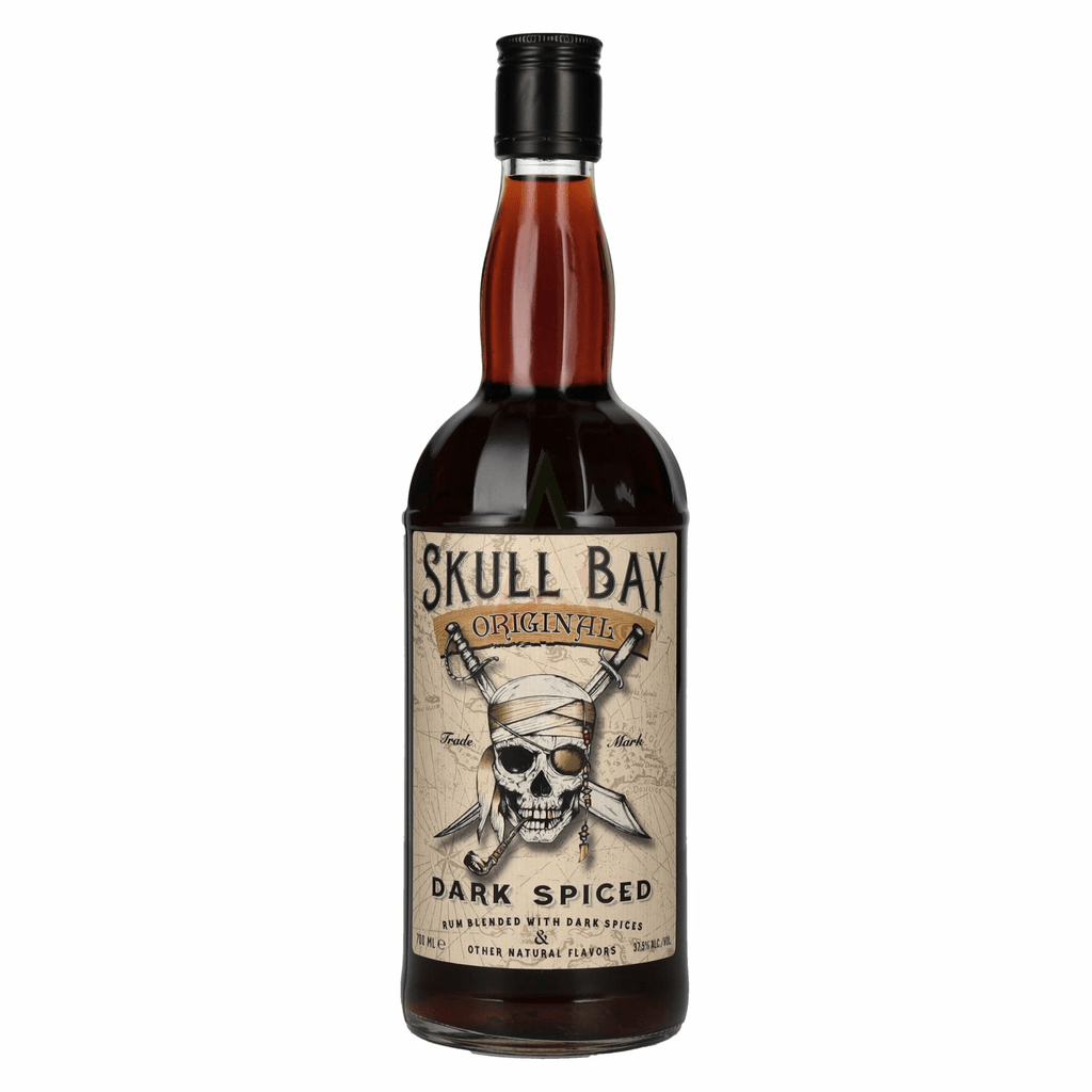 Skull Bay Dark Spiced Original Rum | 700ML at CaskCartel.com