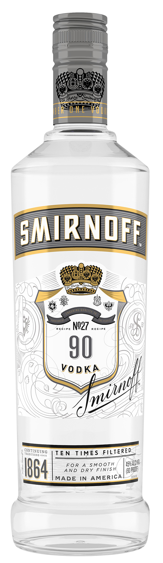 Smirnoff No. 27 Silver Vodka - CaskCartel.com