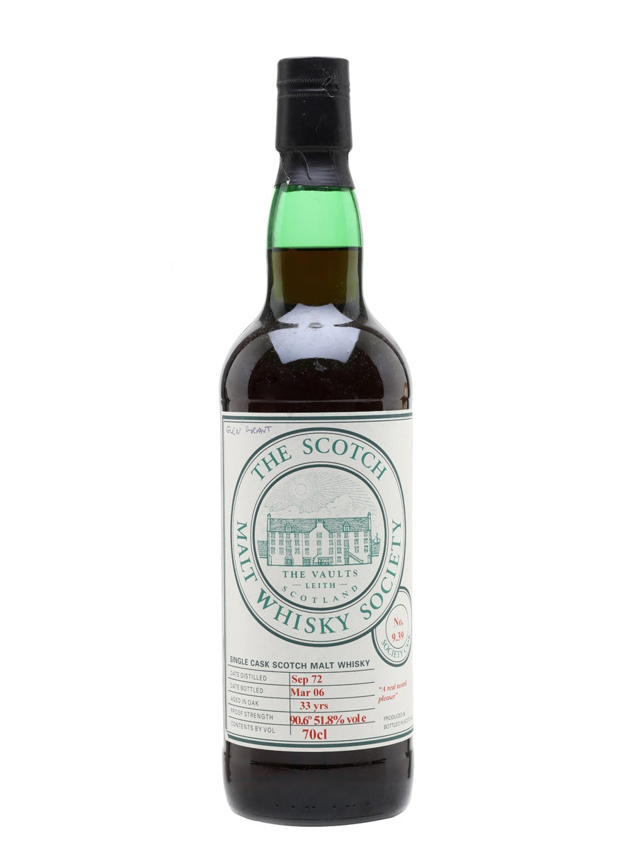 SMWS 9.39 (Glen Grant) 1972 33 Year Old Speyside Single Malt Scotch Whisky | 700ML at CaskCartel.com