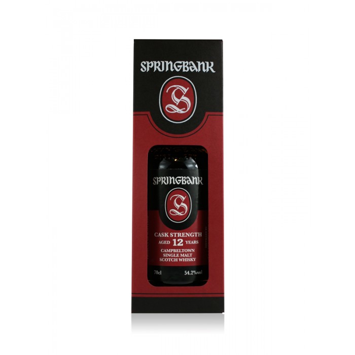 Springbank 12 Year Old Cask Strength Bottled 2019 Single Malt Scotch Whisky - CaskCartel.com