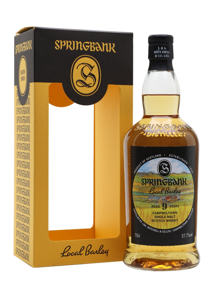 Springbank Local Barley 9 Year Old Single Malt Scotch Whisky