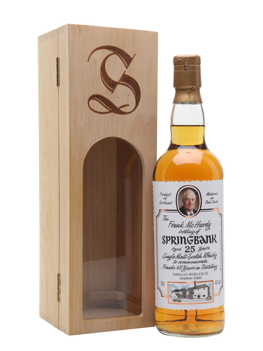 Springbank 25 Year Old Frank McHardy Bottling Campbeltown Single Malt Scotch Whisky | 700ML at CaskCartel.com