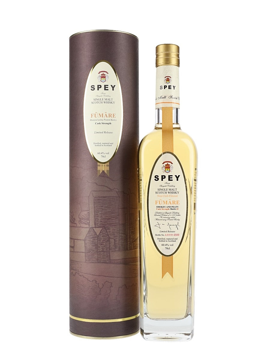Spey Fumare Cask Strength Batch 2 Speyside Single Malt Scotch Whisky | 700ML at CaskCartel.com