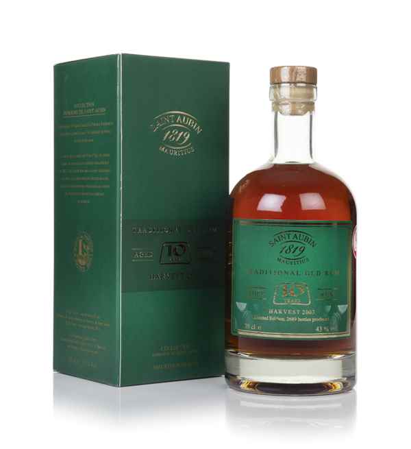 St Aubin 10 Year Old – Harvest 2003 Mauritian Rum | 700ML at CaskCartel.com