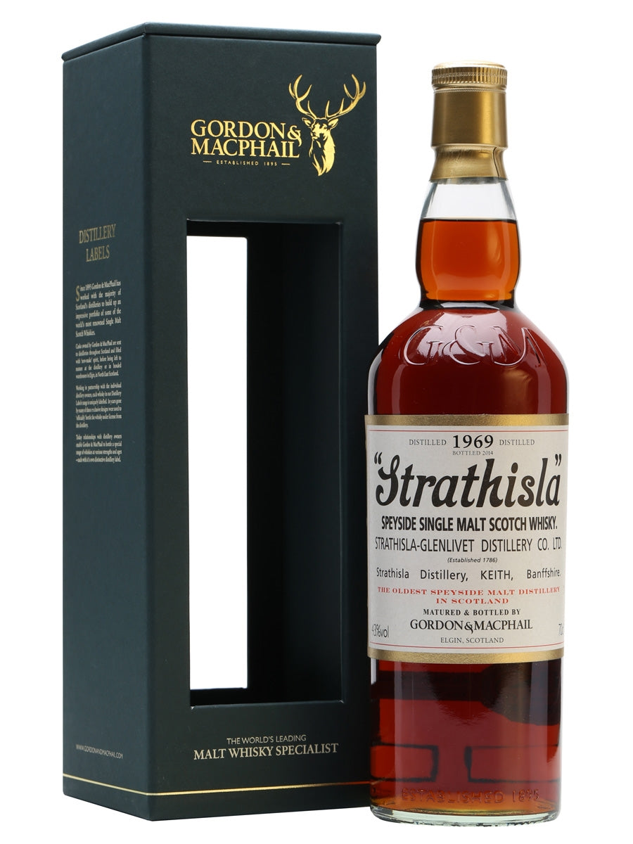Strathisla 1969 44 Year Old Gordon & Macphail Speyside Single Malt Scotch Whisky | 700ML at CaskCartel.com