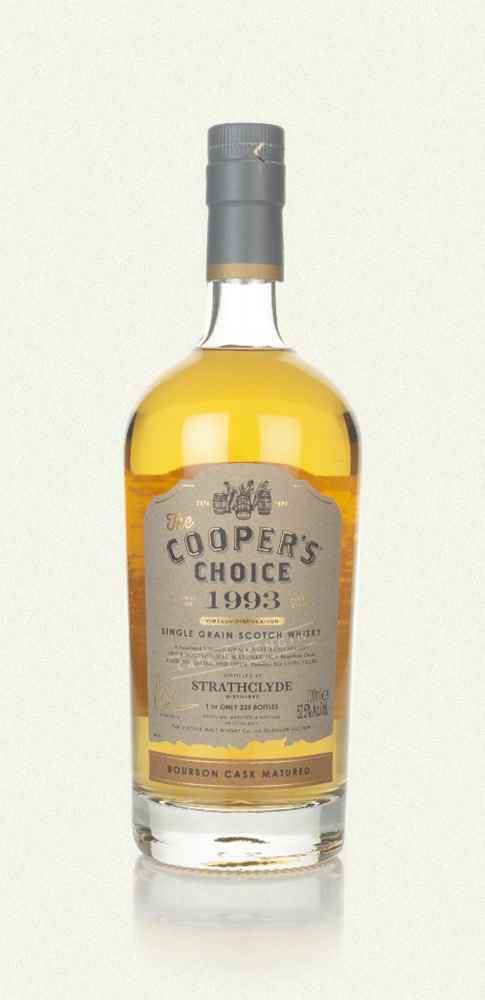 Strathclyde 26 Year Old 1993 (cask 243388) - The Cooper's Choice (The Vintage Malt Whisky Co.) Grain Whiskey | 700ML at CaskCartel.com
