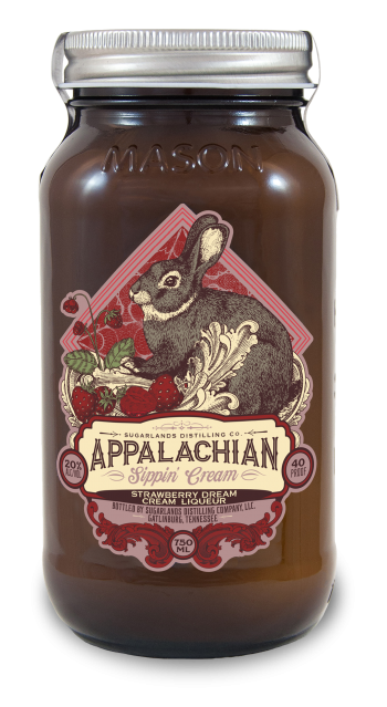 Sugarlands Appalachian Sippin' Cream Strawberry Dream Cream Liqueur - CaskCartel.com
