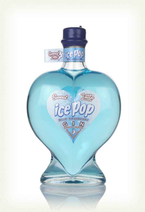 Sweet Little Blue Raspberry Ice Pop Gin Liqueur | 500ML at CaskCartel.com