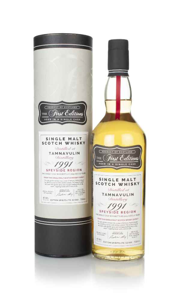 Tamnavulin 27 Year Old 1991 (cask 16117) - The First Editions (Hunter Laing) Whisky | 700ML at CaskCartel.com