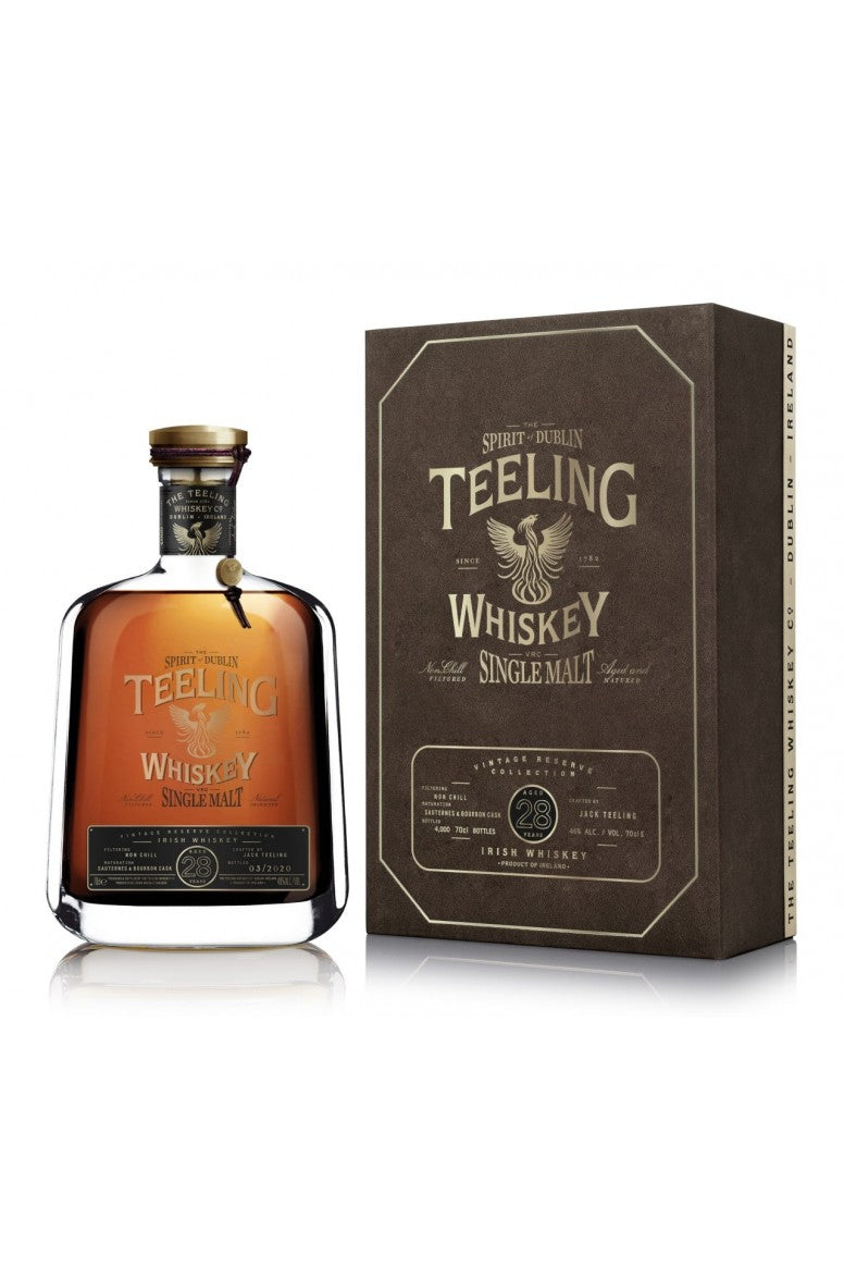 Teeling Vintage Reserve Collection Single Cask 28 Year Old Irish Whiskey at CaskCartel.com