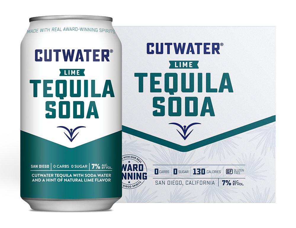 Cutwater | Lime Tequila Soda (4) Pack Cans at CaskCartel.com