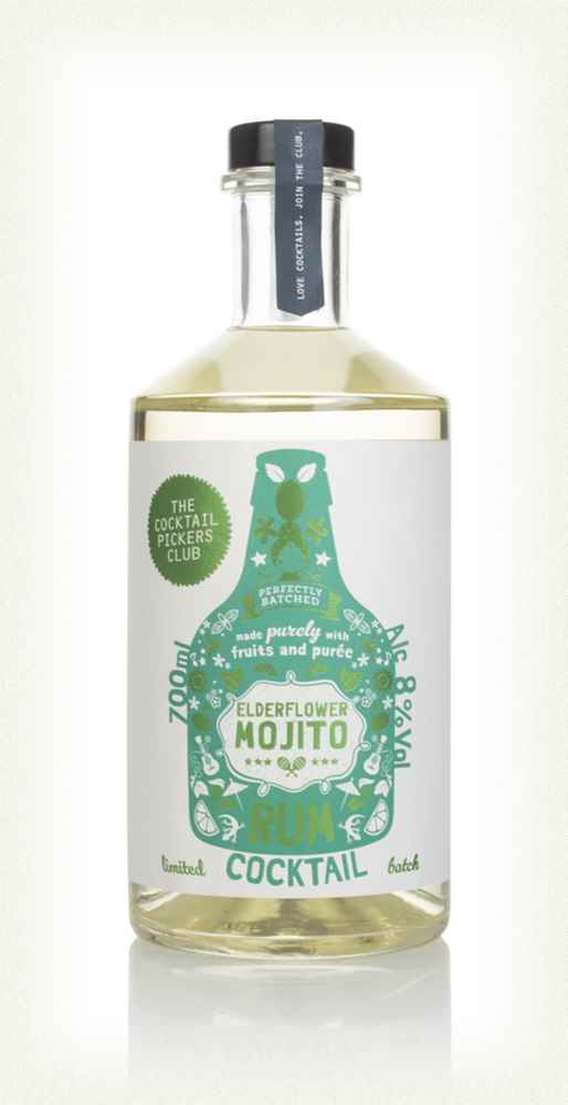 The Cocktail Pickers Club Elderflower Mojito Pre_Bottled-Cocktails | 700ML at CaskCartel.com