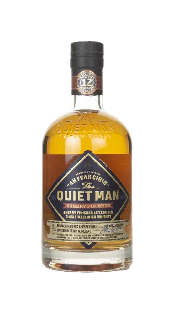 The Quiet Man 12 Year Old Oloroso Sherry Cask Finish Single Malt Whiskey | 700ML at CaskCartel.com