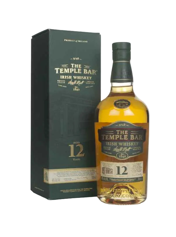 The Temple Bar 12 Year Old Single Malt Whiskey | 700ML at CaskCartel.com