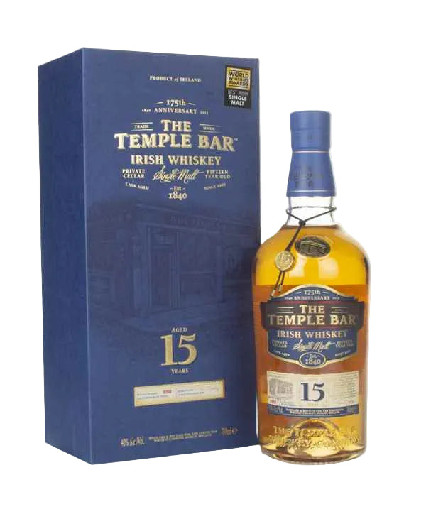 The Temple Bar 15 Year Old Single Malt Whiskey | 700ML at CaskCartel.com