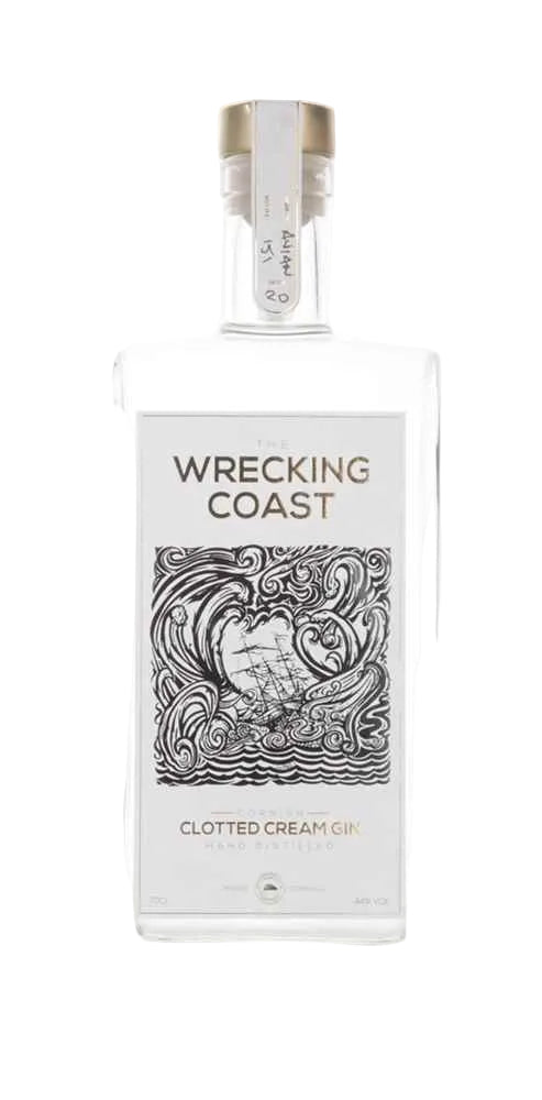 The Wrecking Coast Cornish Clotted Cream Gin | 700ML at CaskCartel.com