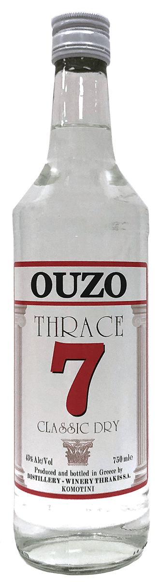 Thrace 7 Ouzo Liqueur