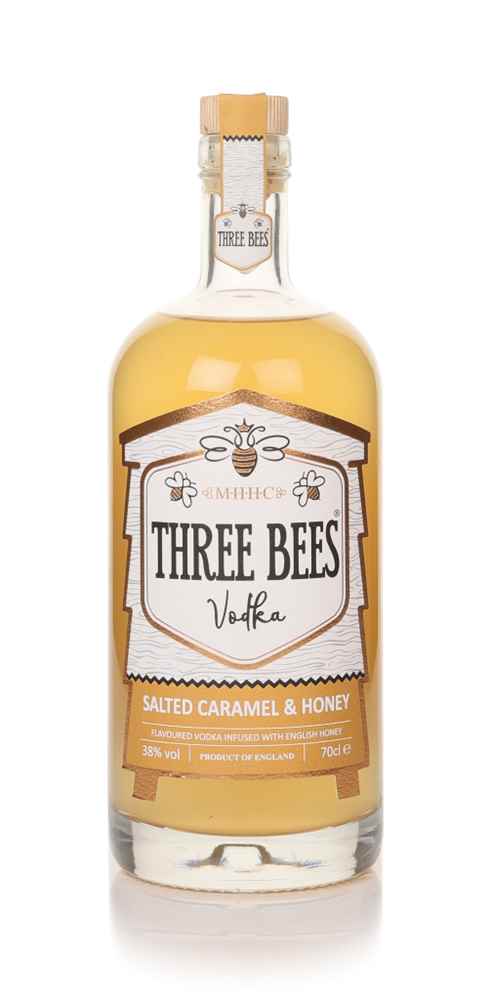 THREE BEES - Salted Caramel & Honey Vodka | 700ML at CaskCartel.com