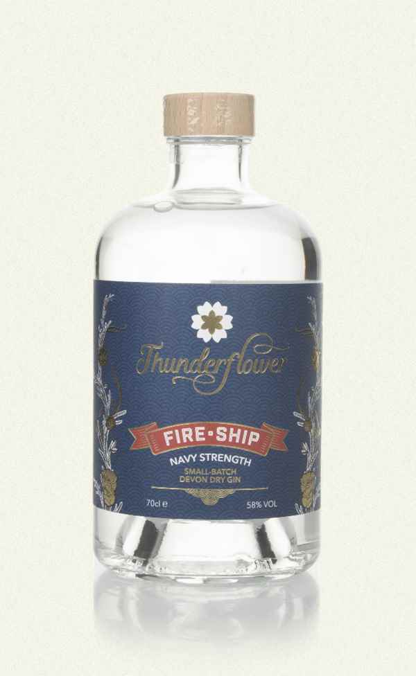 Thunderflower FireShip Navy Strength Gin | 700ML at CaskCartel.com
